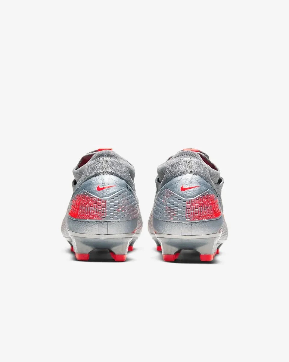 Nike Phantom Vision 2 Elite DF FG - Grey-Red - Image 6