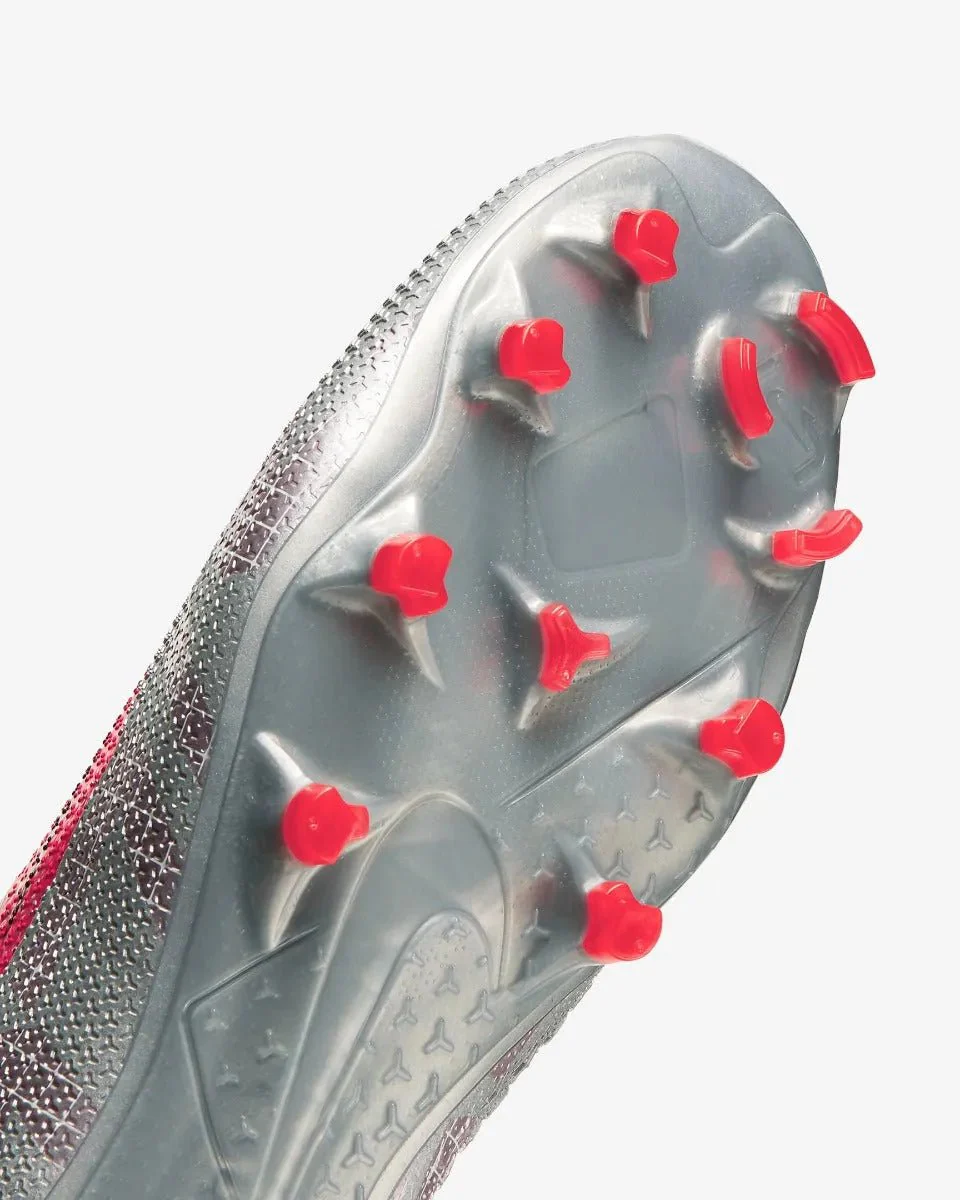 Nike Phantom Vision 2 Elite DF FG - Grey-Red - Image 7