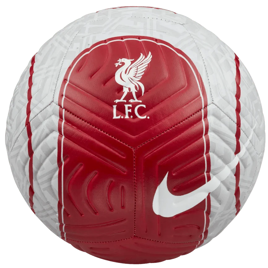 Nike SP23 Liverpool FC Strike Ball - Smoke Grey-Tough Red - Image 2