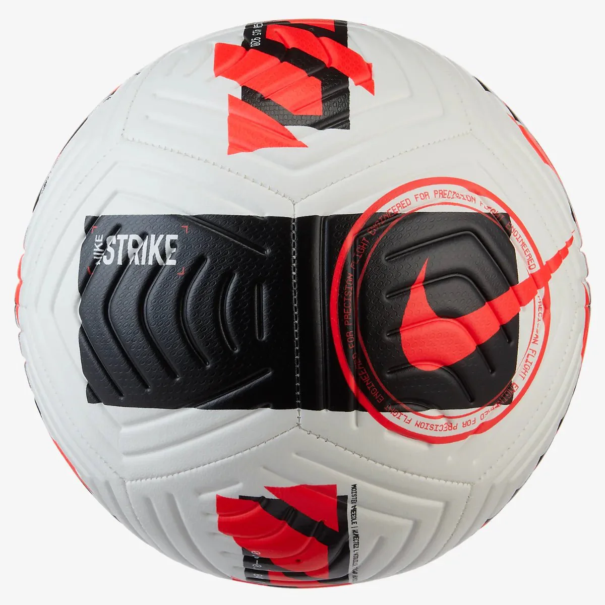 Nike Strike Ball - White-Black-Crimson - Image 2