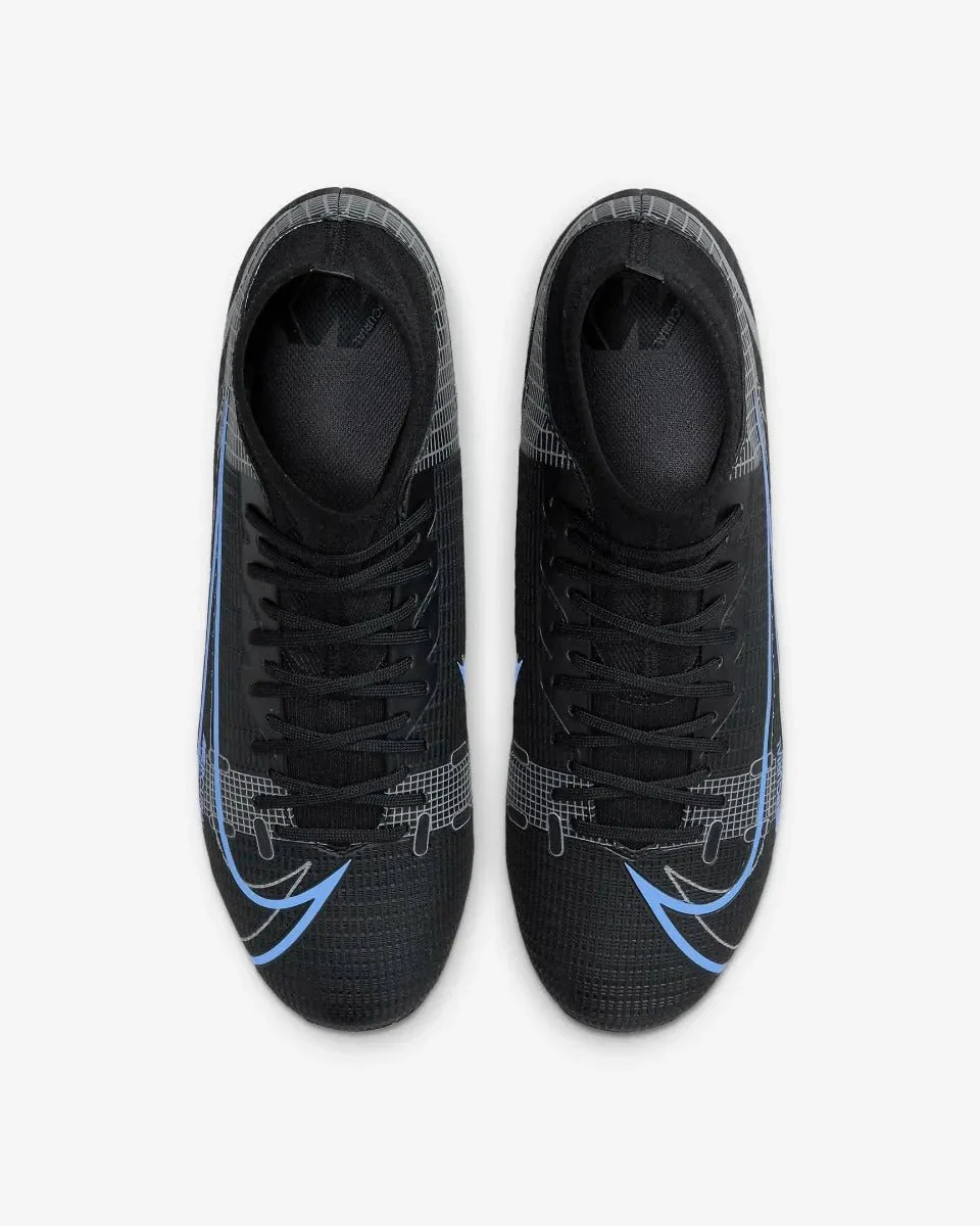 Nike Superfly 8 Academy FG-MG - Black-Blue - Image 4