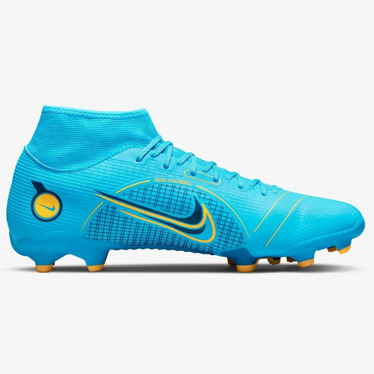 Nike Superfly 8 Academy FG-MG - Chlorine Blue-Laser Orange - Image 2
