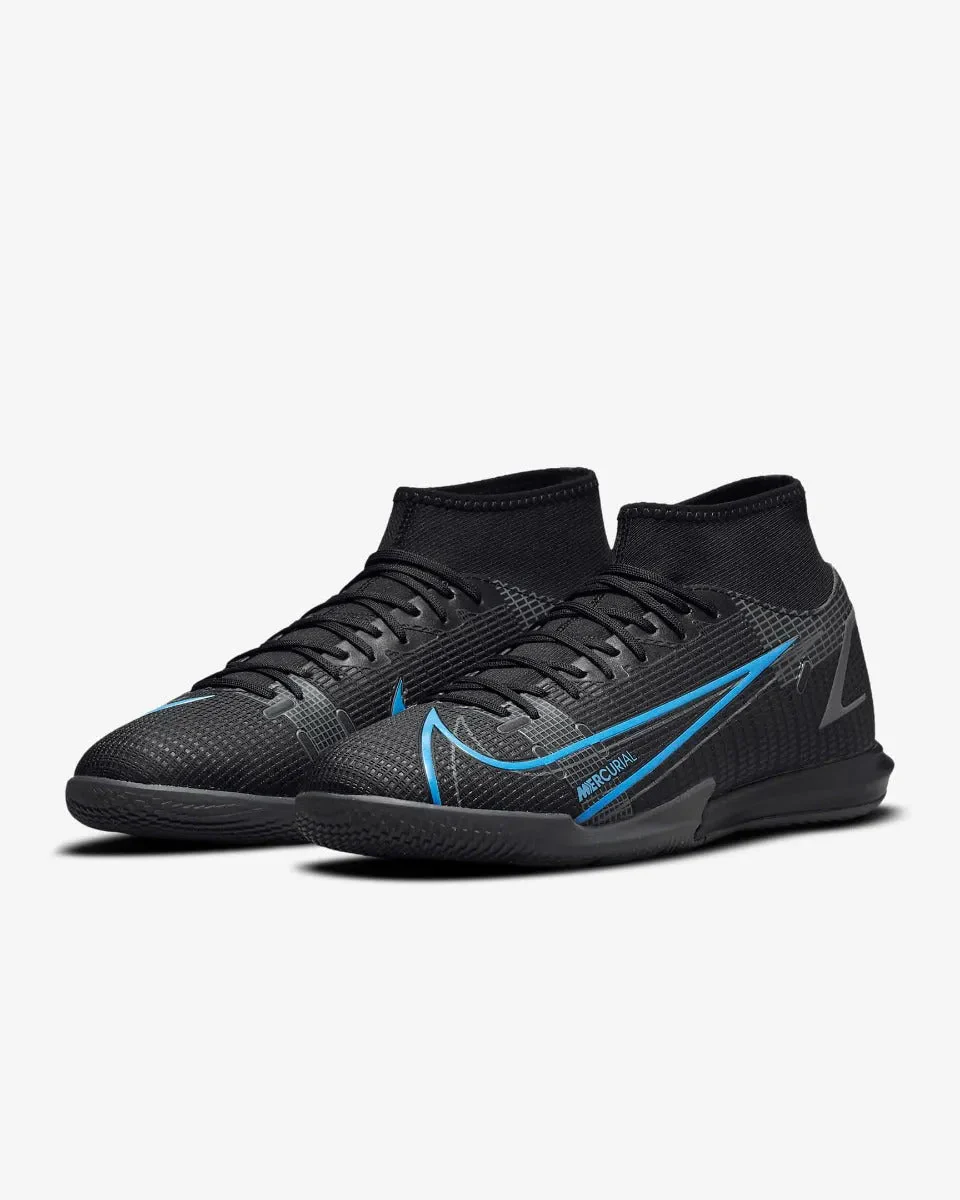 Nike Superfly 8 Academy IC - Black-Blue - Image 2