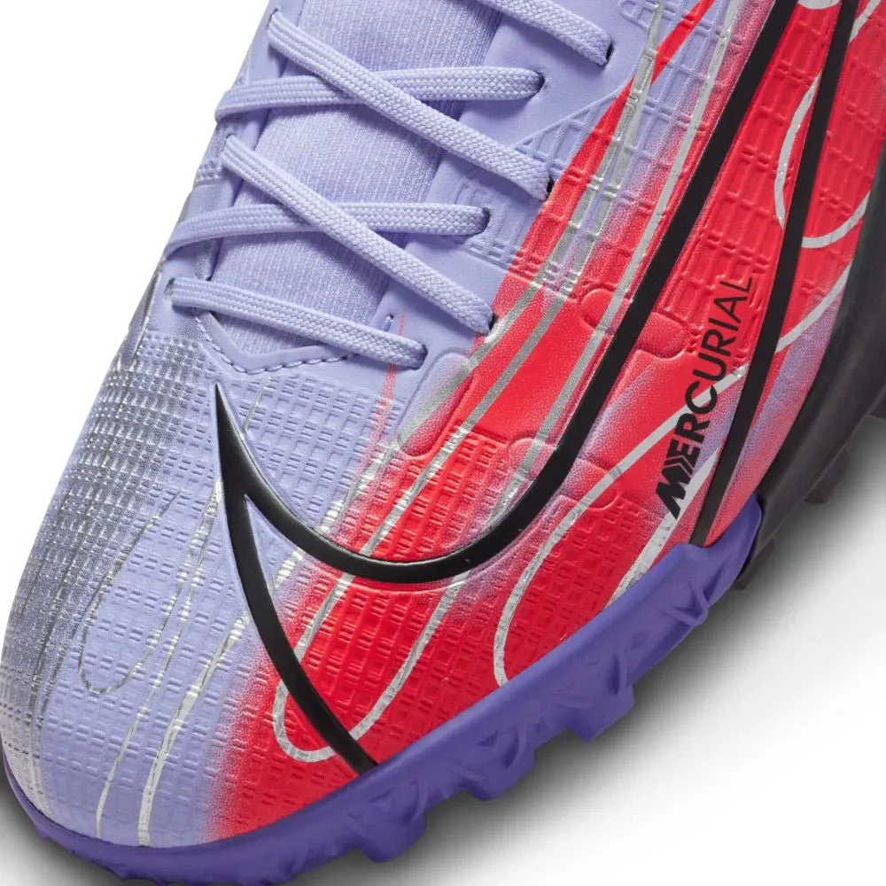 Nike Superfly 8 Academy  KM TF - Light Thistle-Bright Crimson - Image 7