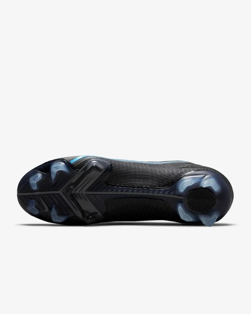 Nike Superfly 8 Elite FG - Black-Blue - Image 3