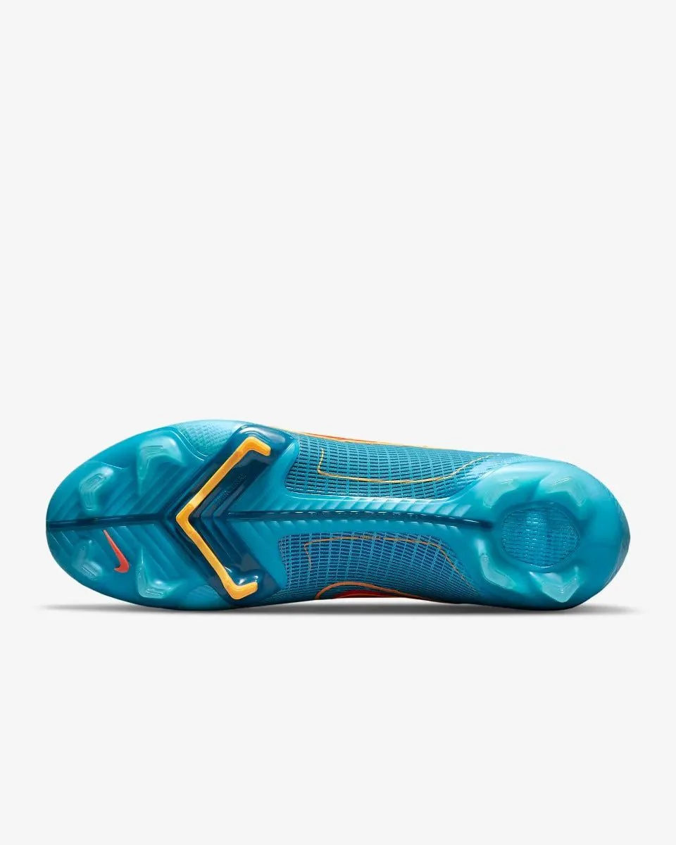 Nike Superfly 8 Elite FG - Chlorine Blue-Laser Orange - Image 5
