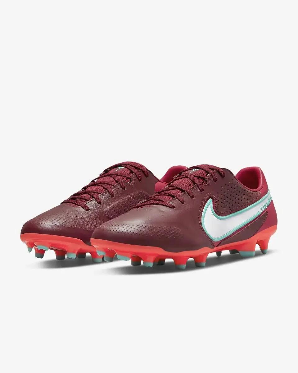 Nike Tiempo Legend 9 Pro FG - Red-White - Image 3