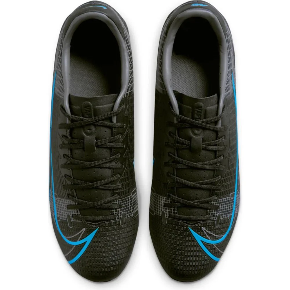 Nike Vapor 14 Academy FG-MG - Black-Blue - Image 3
