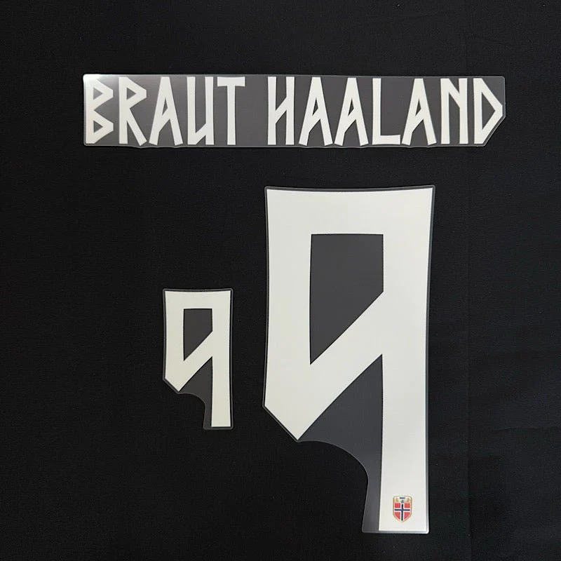 Norway 2026- Home BRAUT HAALAND #9 Official Name Set