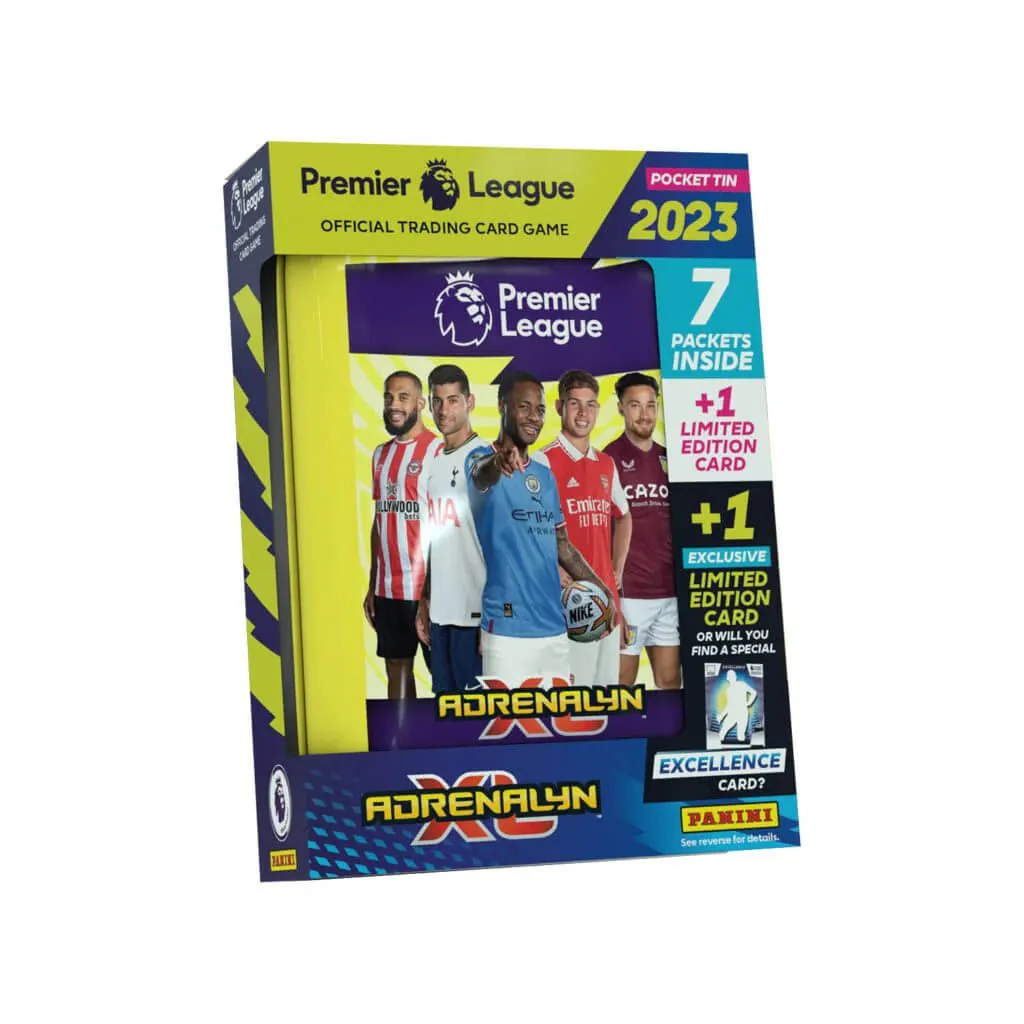 Panini 2022-23 Premier League Adrenalyn XL Cards POCKET TIN (44 Cards Each) - Image 3
