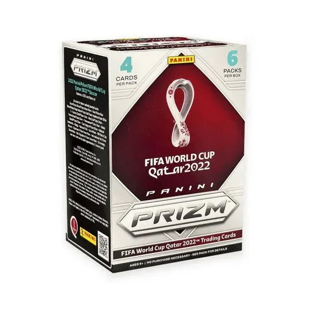 Panini 2022 FIFA World Cup Trading Cards Blaster Box (6 Packs Each)