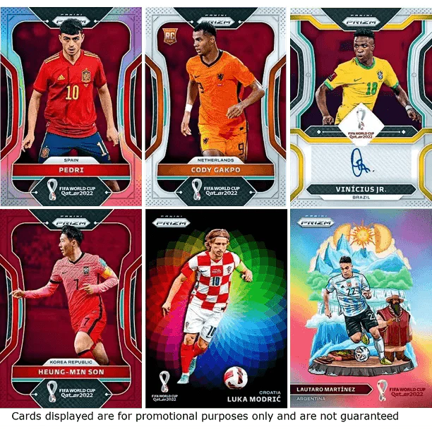 Panini 2022 FIFA World Cup Trading Cards Blaster Box (6 Packs Each) - Image 2