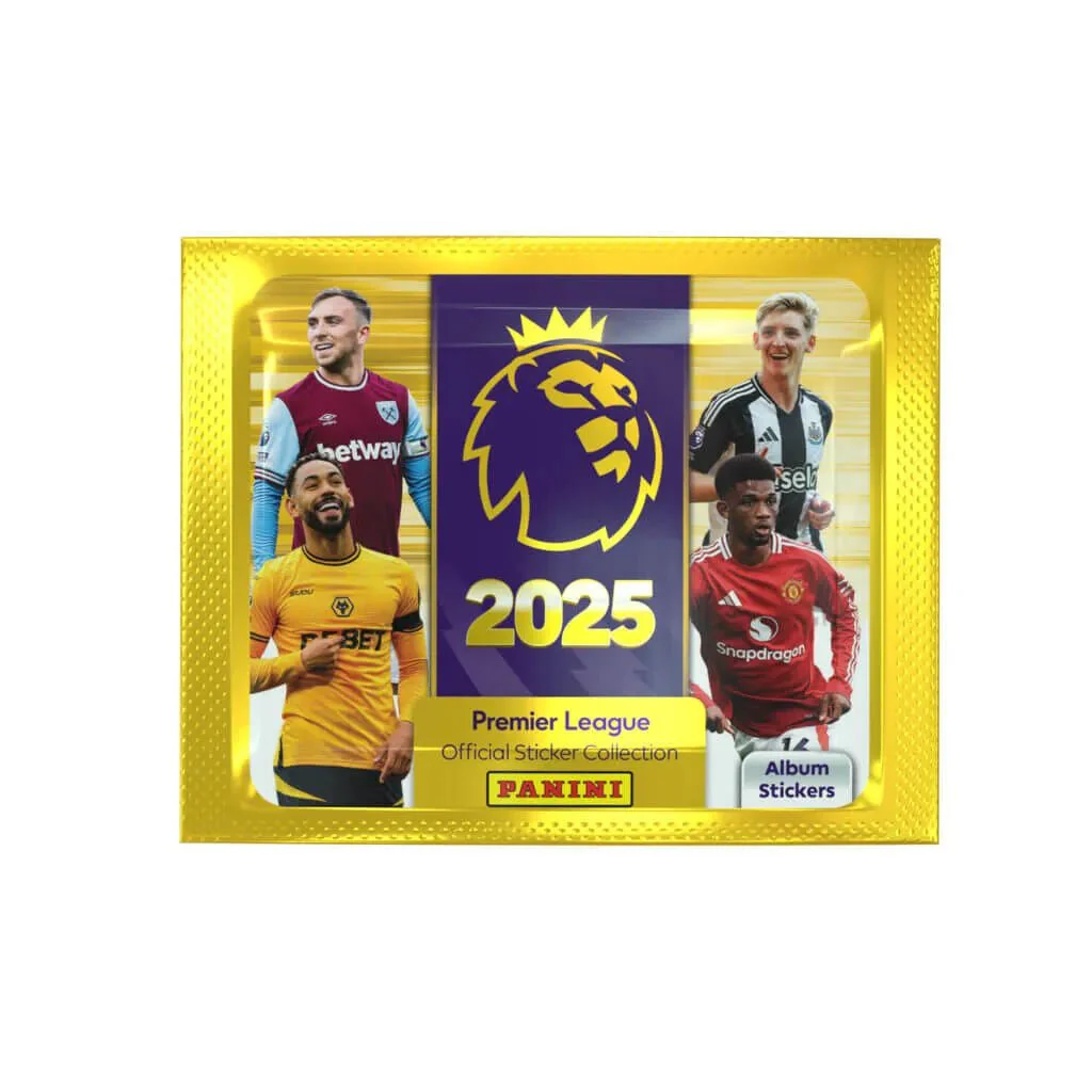 Panini 2024-25 Premier League Official Collection Pack (5 Pack)