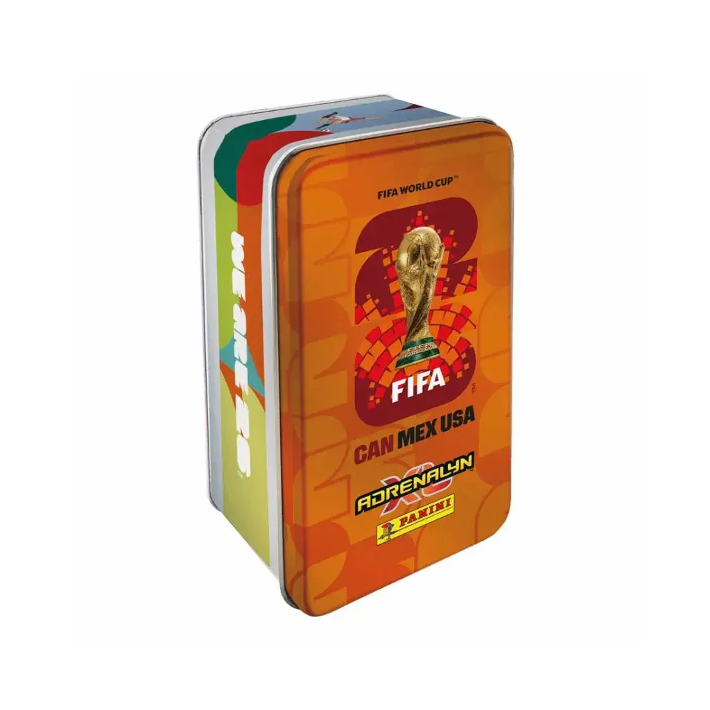 Panini 2026 Adrenalyn XL FIFA World Cup Cards - Mega Tin (64 Cards + LE & Golden Baller) - Image 2