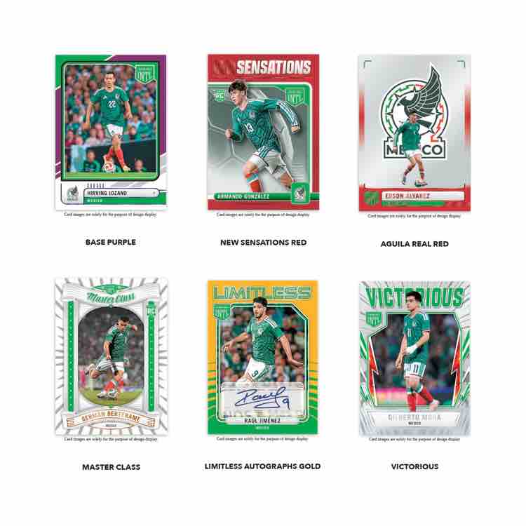 Panini 2026 FIFA World Cup Mexico National Team Blaster PACK (6 Cards each)