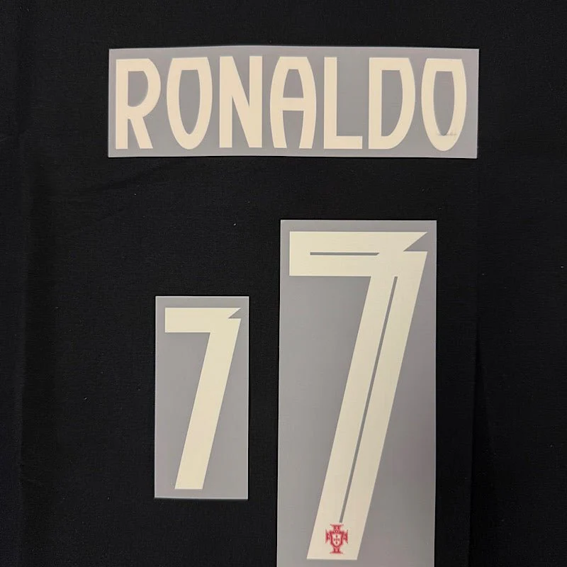 Portugal 2025/26 Home RONALDO #7 Youth Official Name Set