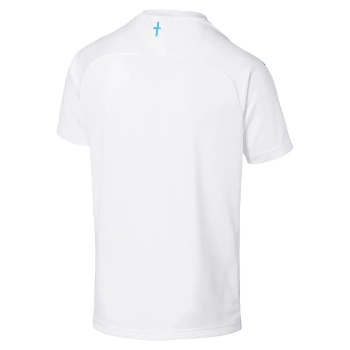 Puma 2019-20 Olympique Marseille Home Jersey - White-Blue - Image 2