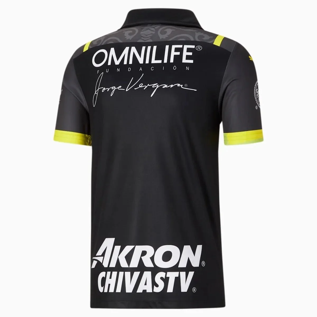 Puma 2021-22 Chivas Away Jersey - Black - Image 2