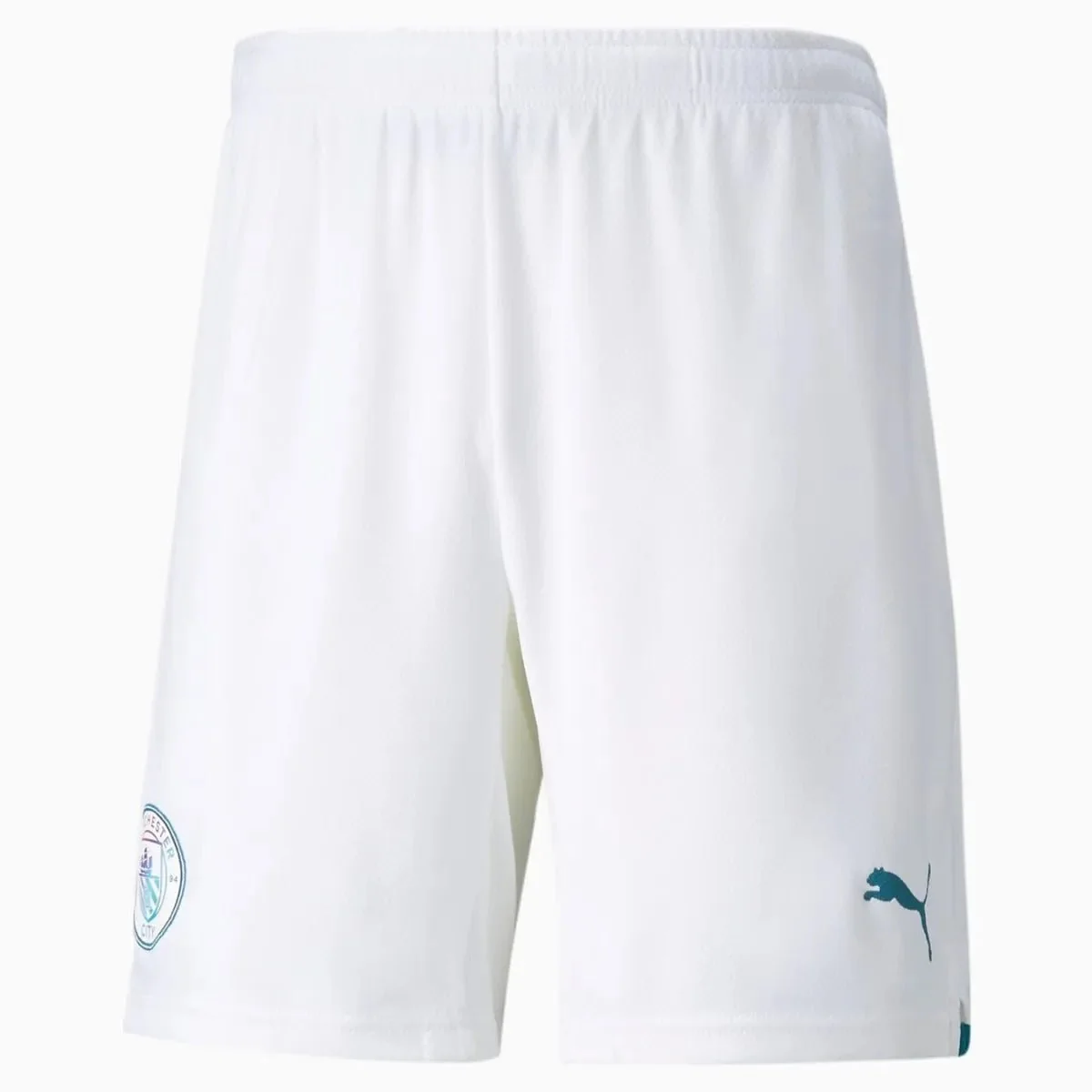 Puma 2021-22 Manchester City Men's Shorts  - White