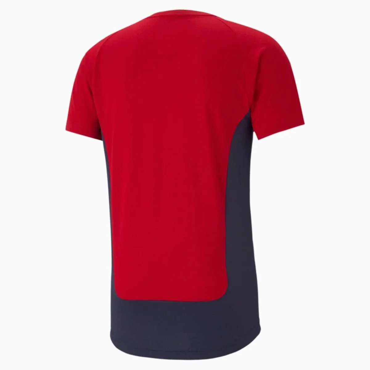 Puma 2021 Chivas Evostripe Tee - Red-Navy - Image 2