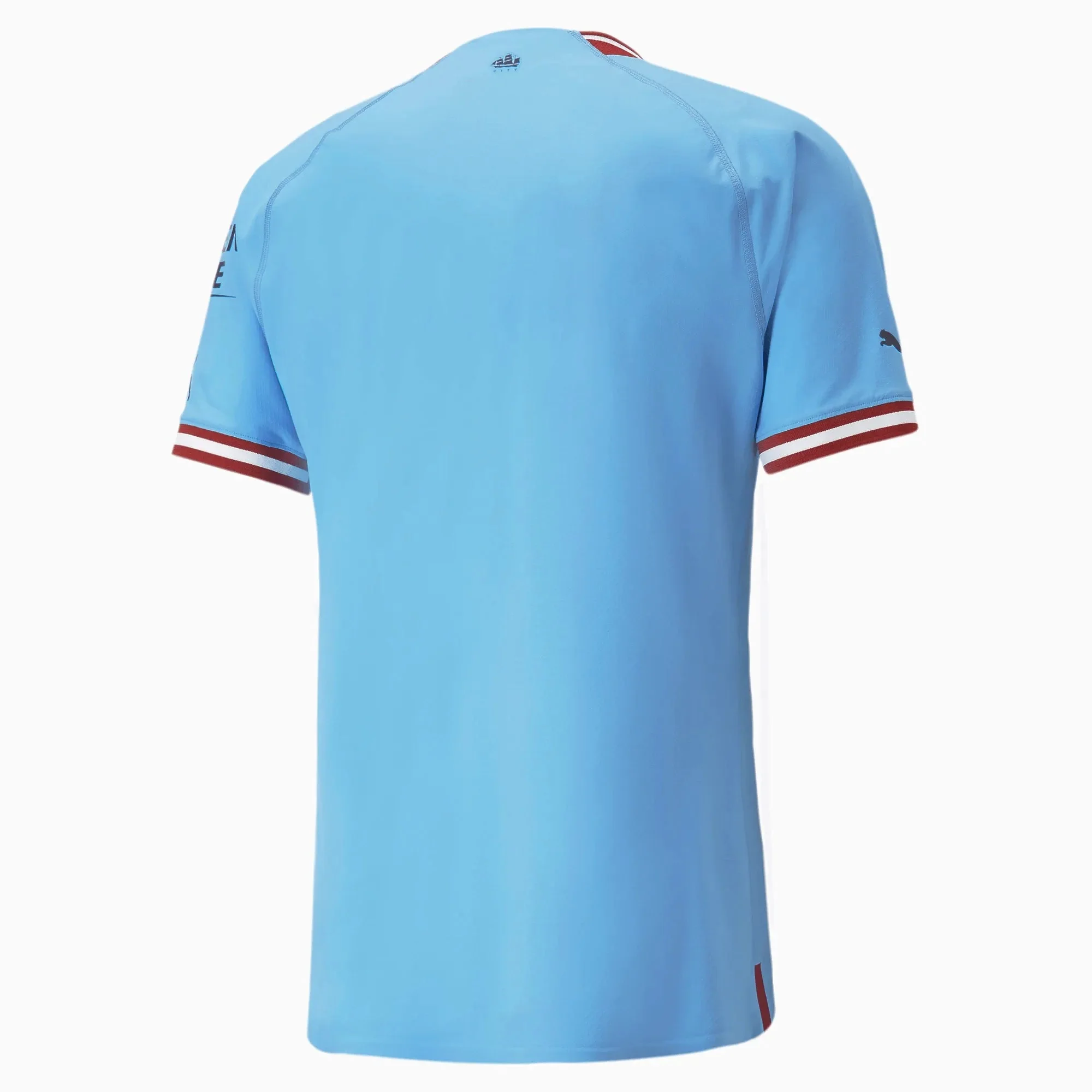 Puma 2022-23 Manchester City Authentic Home Jersey - Light Blue - Image 2