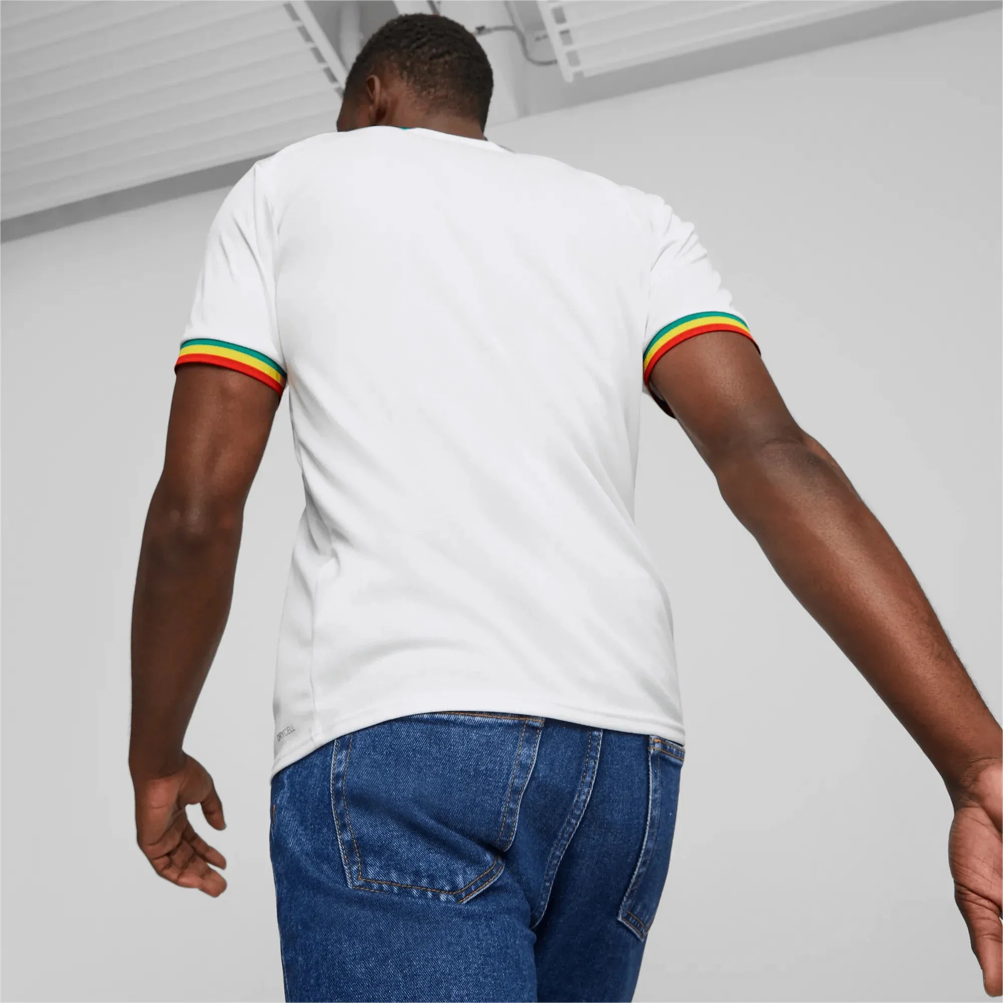 Puma 2022-23 Senegal Home Jersey - White-Yellow - Image 4