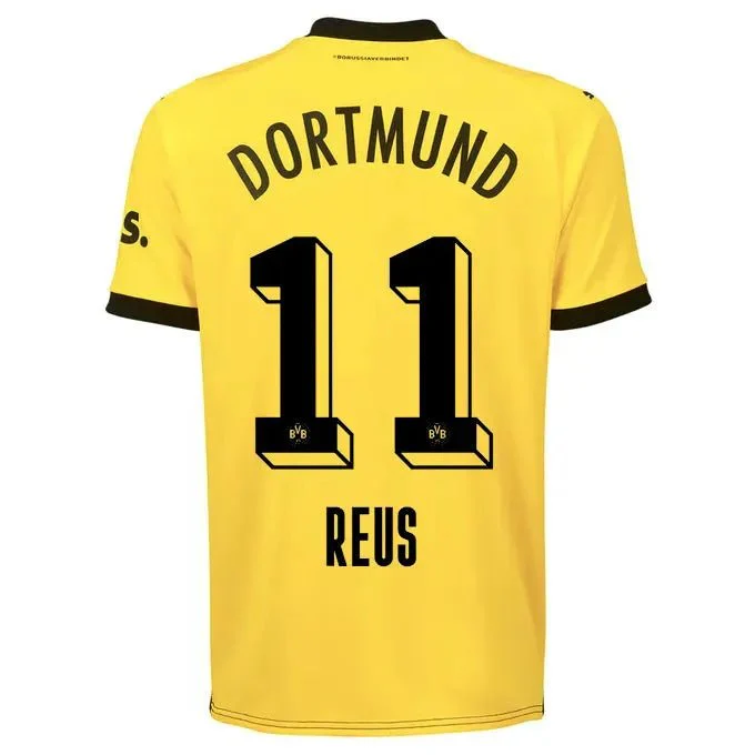 Puma 2023-24 Borussia Dortmund Youth Stadium Home Jersey - Image 6