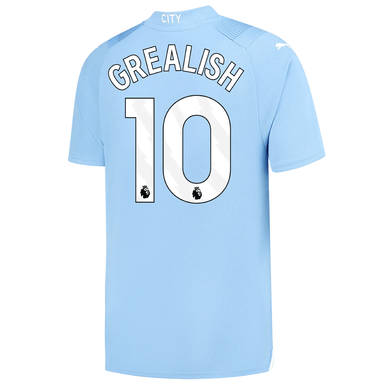 Puma 2023-24 Manchester City Men's Stadium Home Jersey - Image 4