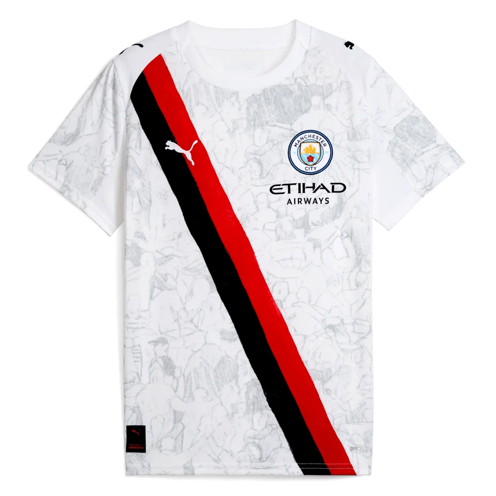 Puma 2025 Manchester City Youth Club World Cup KidSuper Stadium Soccer Jersey