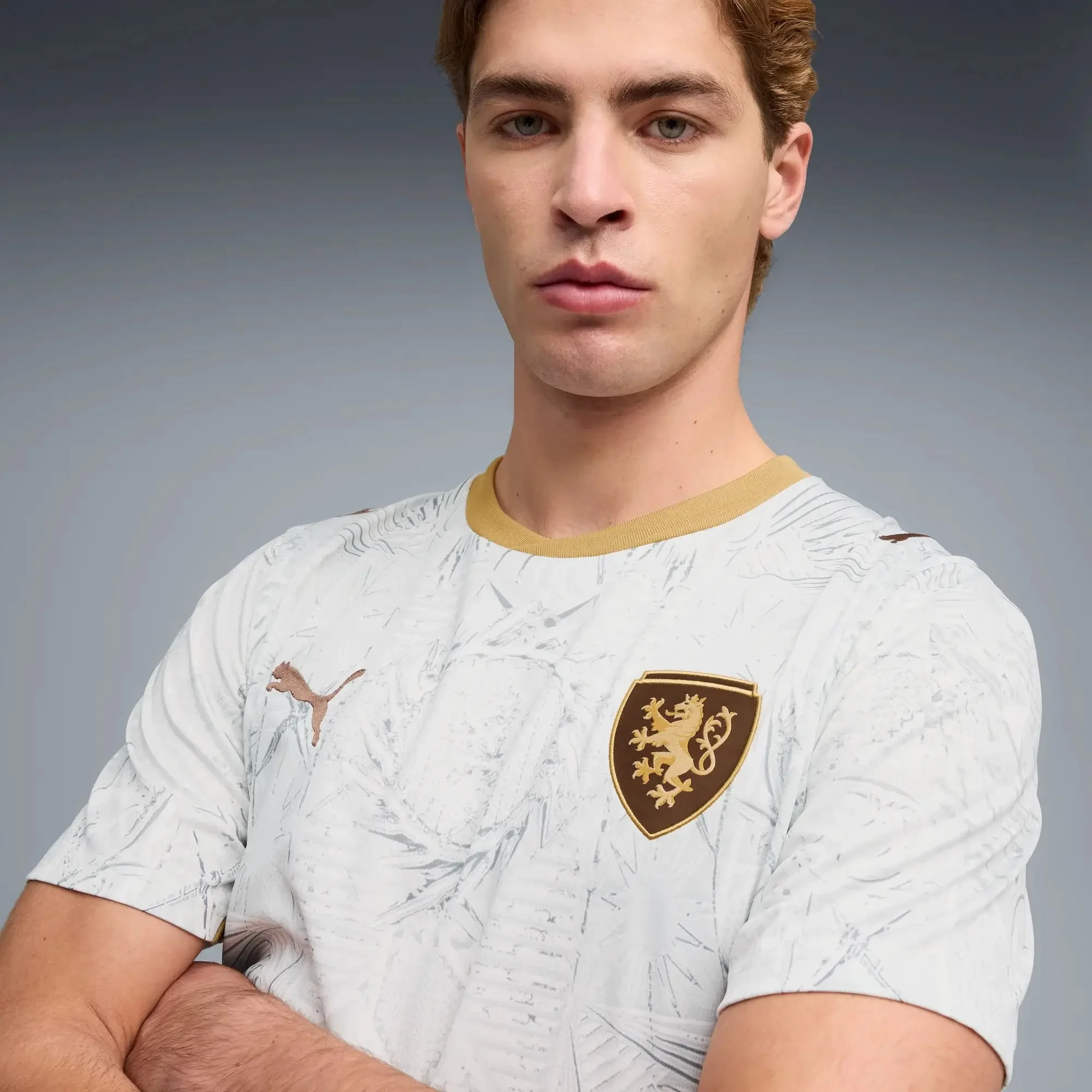 Puma 2026 Czech Republic Men's Stadium Away Soccer Jersey - Image 5