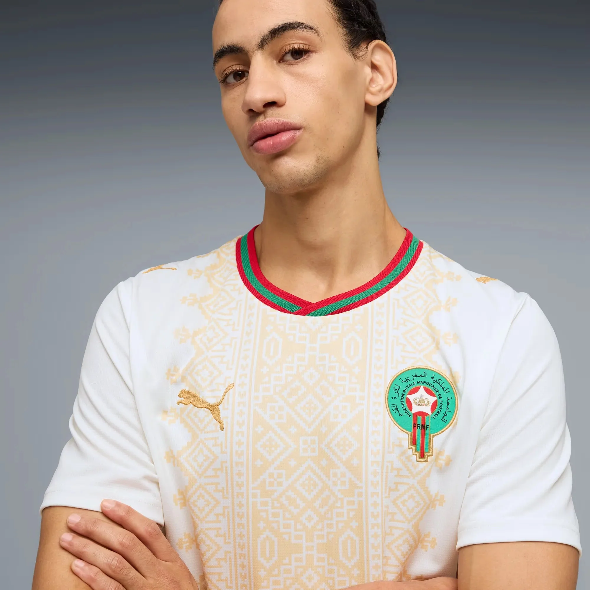 Puma 2026 Morocco Men's Stadium Away Soccer Jersey - Image 5