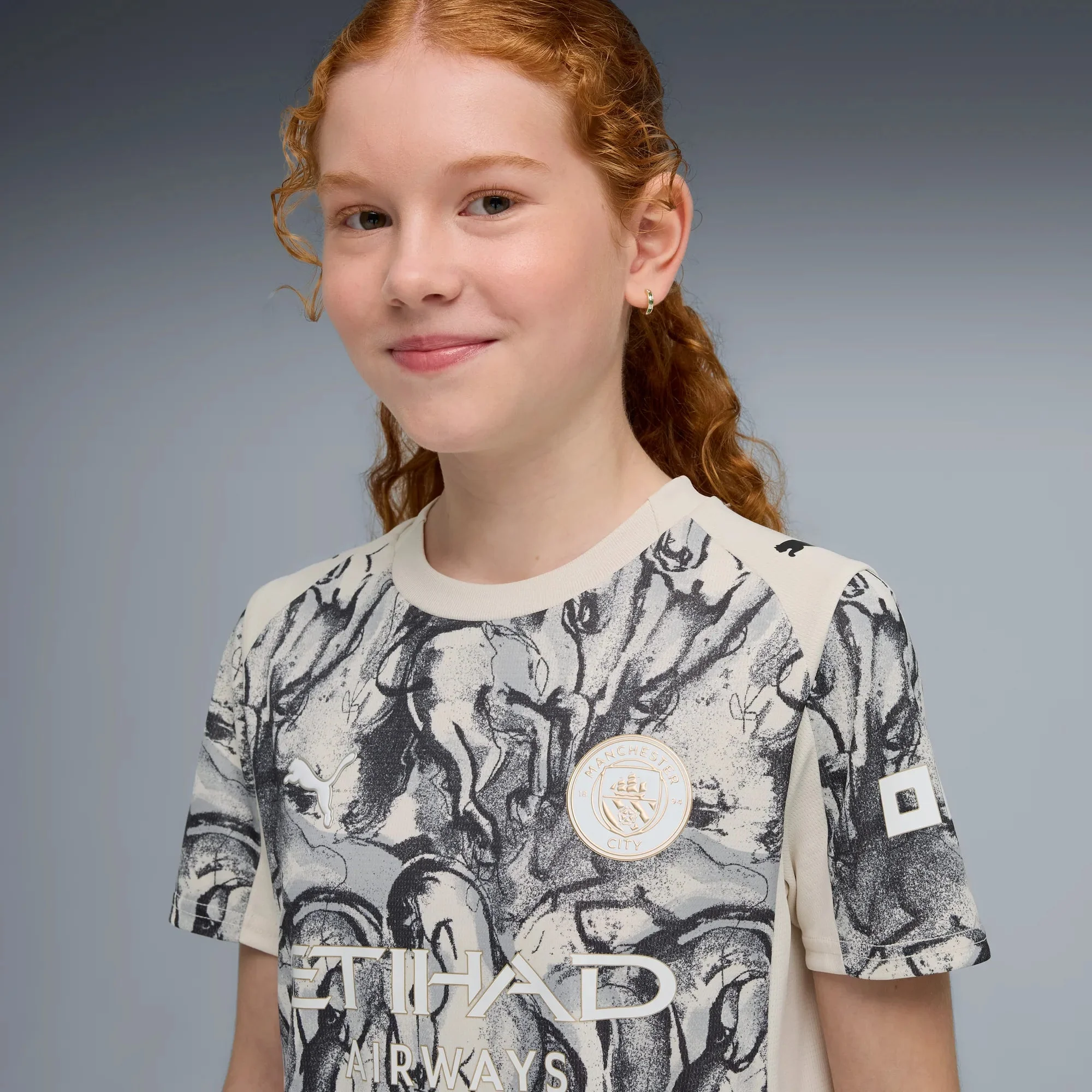 Puma 2026 Manchester City Youth Year of the Horse Stadium Soccer Jersey - Image 5