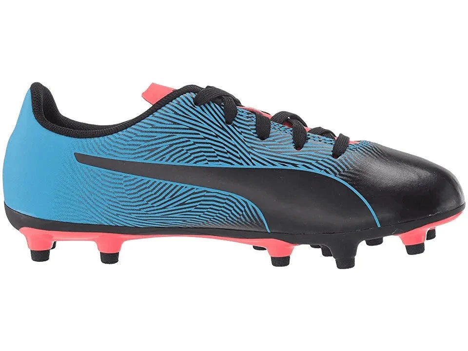 Puma JR Spirit II FG - Black Blue - Image 3