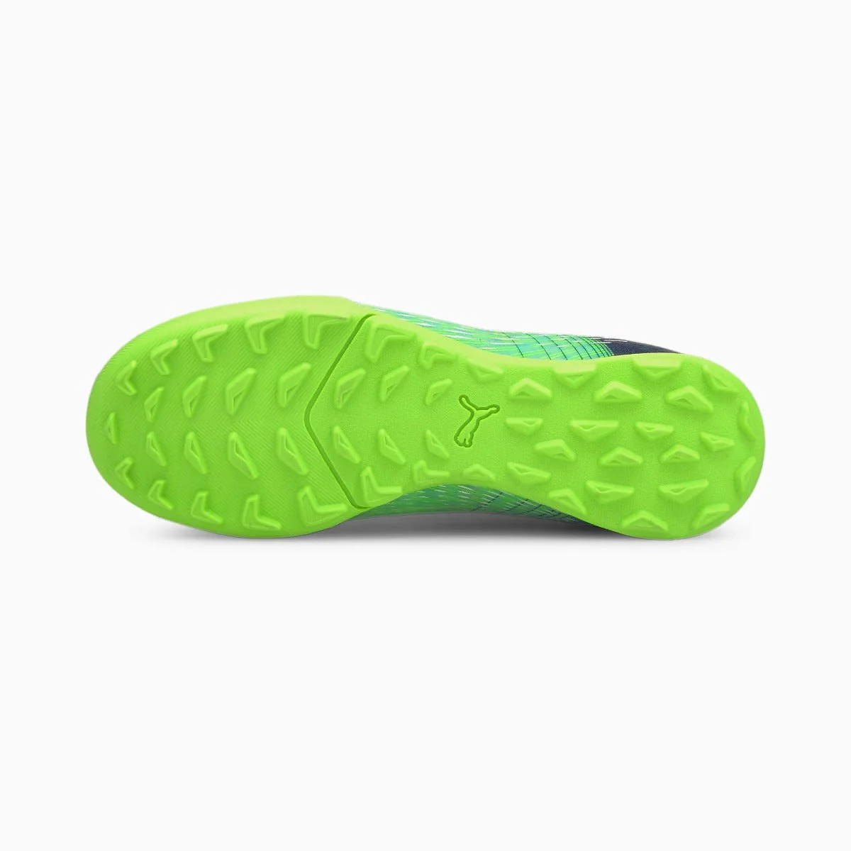Puma Junior Ultra 3.3 Turf - Green Glare-Aqua - Image 5