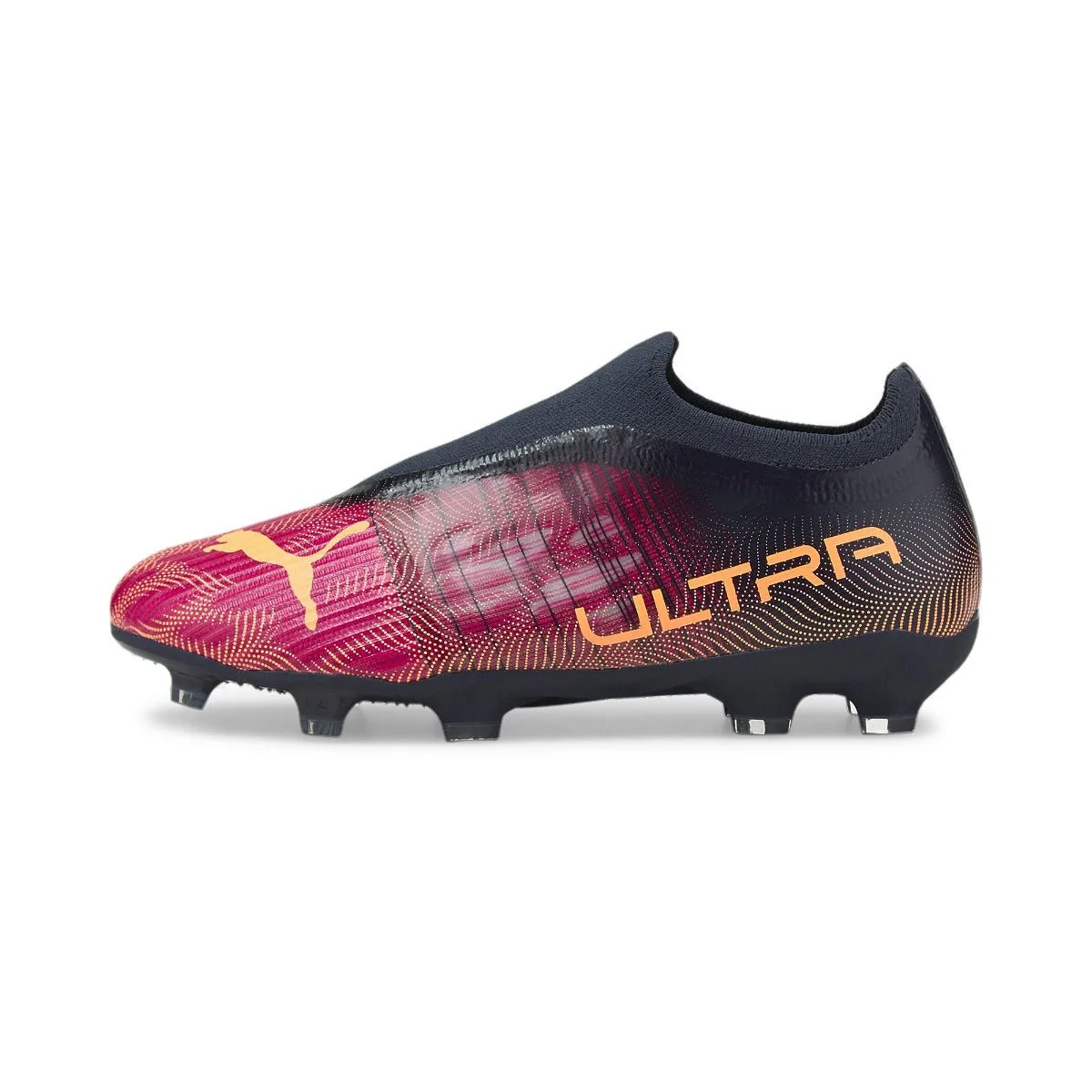 Puma Junior Ultra 3.4 FG-AG - Fuchsia-Neon Citrus - Image 2