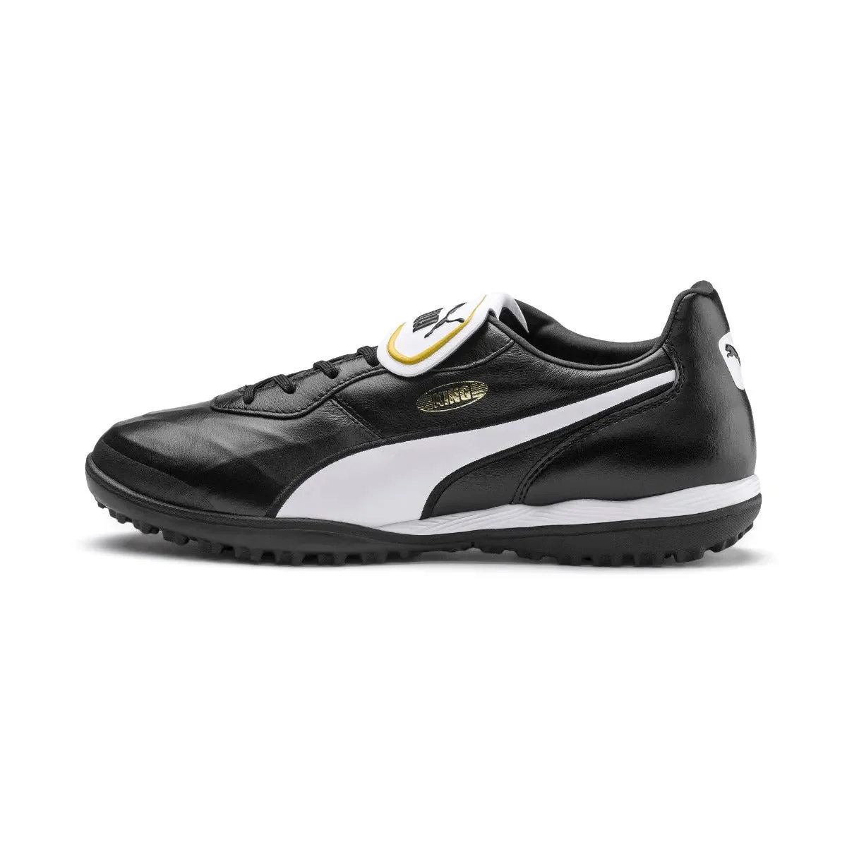 Puma King Top TT - Black-White - Image 2