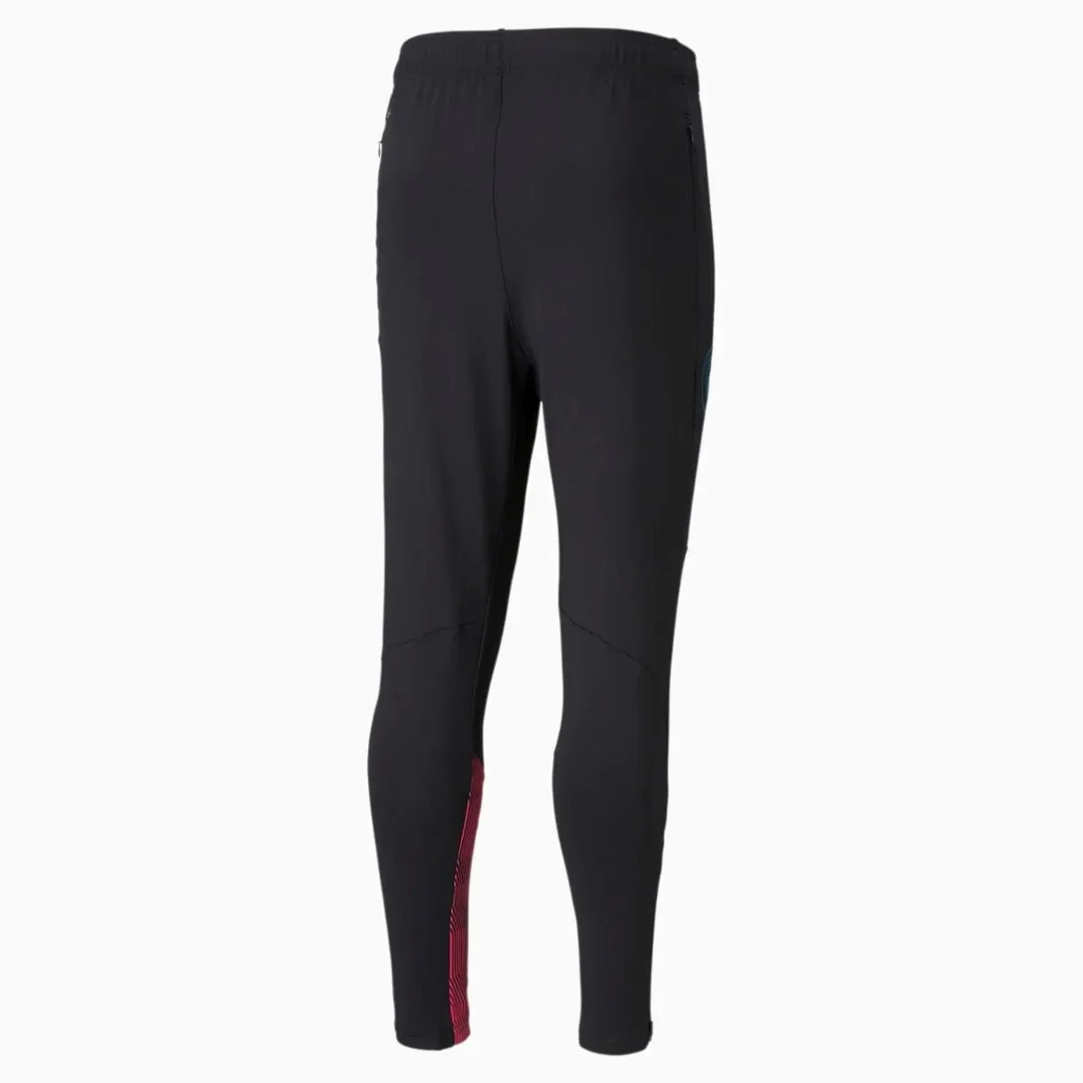 Puma Manchester City 2021-22 Training Pants - Black-Pink - Image 2