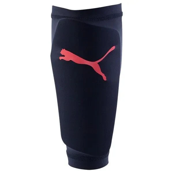 Puma Standalone Shinguards - Grey-Orange - Image 2