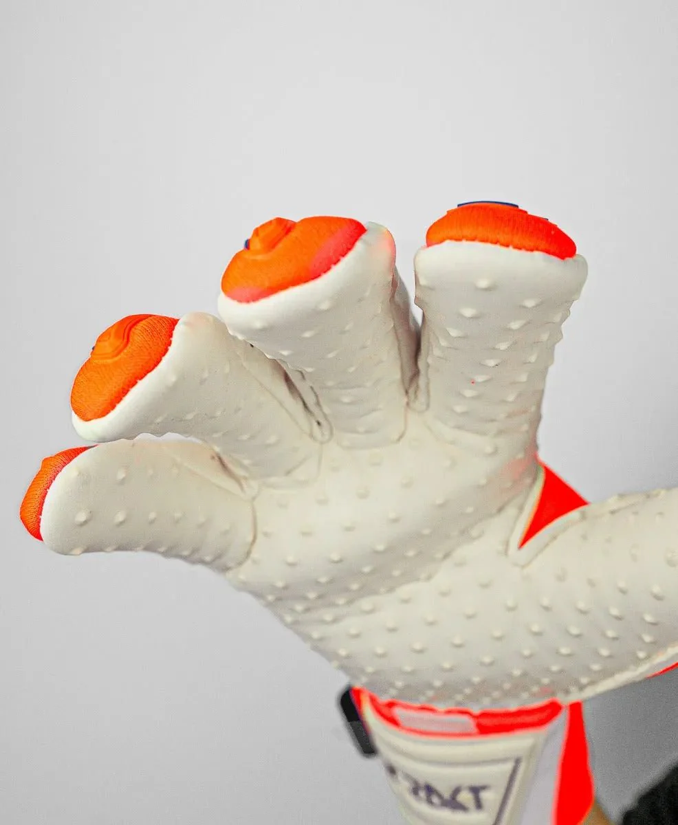 Reusch Attrakt FS Freegel Speedbump Ortho-Tec Goalkeeper Glove - Orange-Blue - Image 7