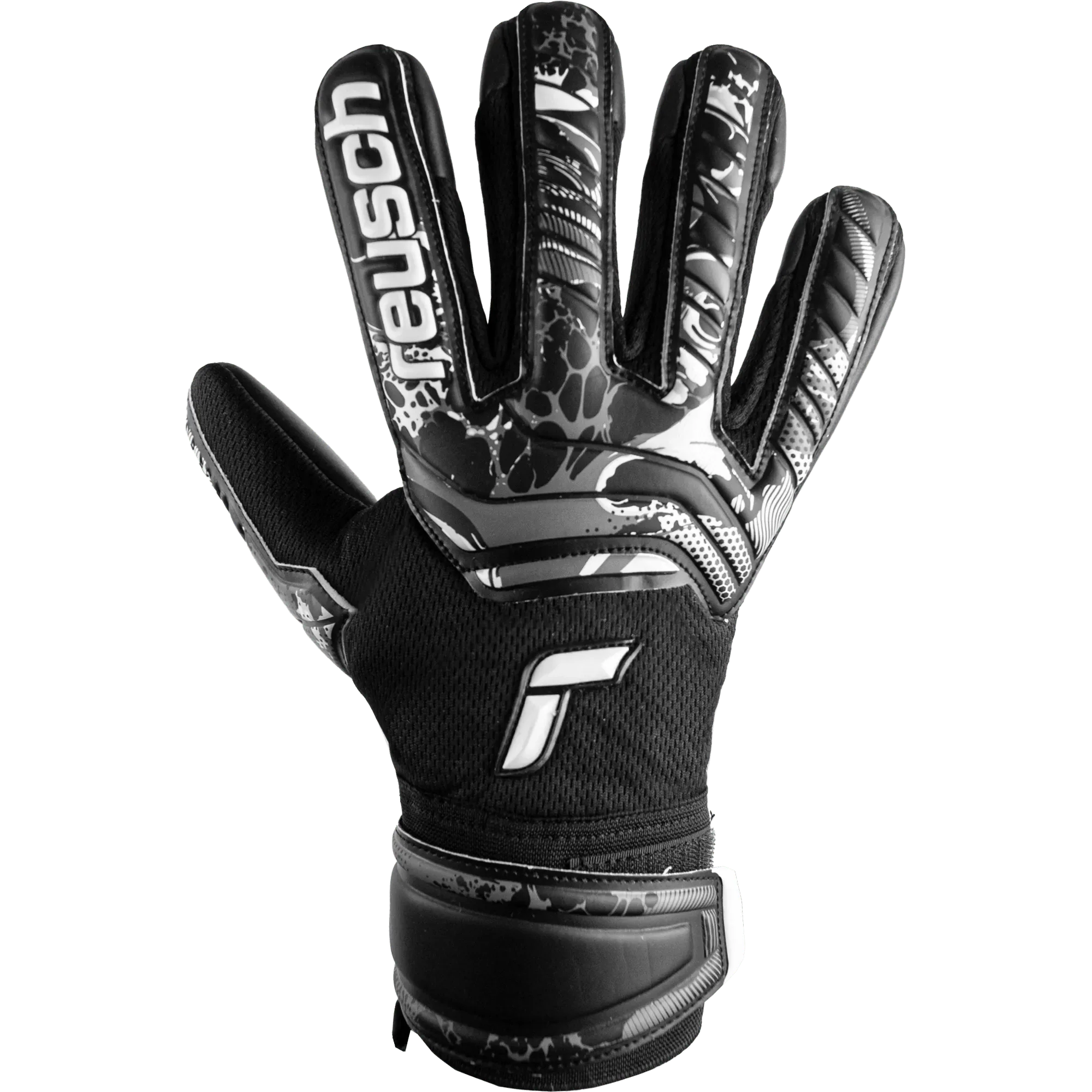 Reusch JR Attrakt Infinity FS Goalkeeper Gloves - Image 2