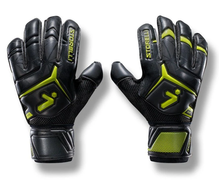 Storelli Gladiator 2.0 Elite with Spine Glove- Black/Yellow - Image 2