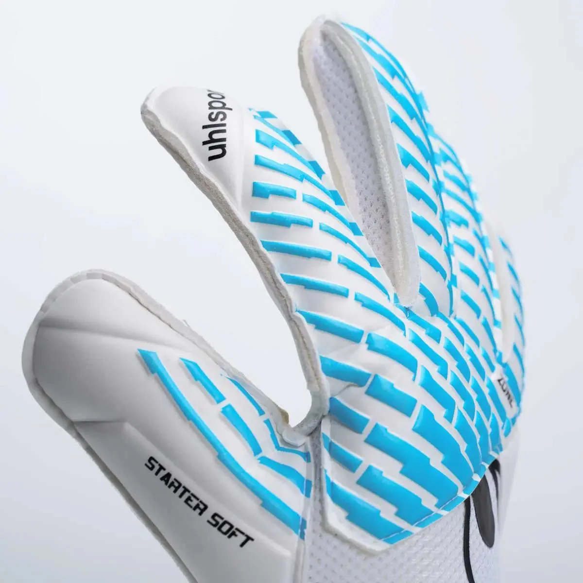 Uhlsport Youth Cybertec Starter Soft Goalkeeper Gloves - Image 3