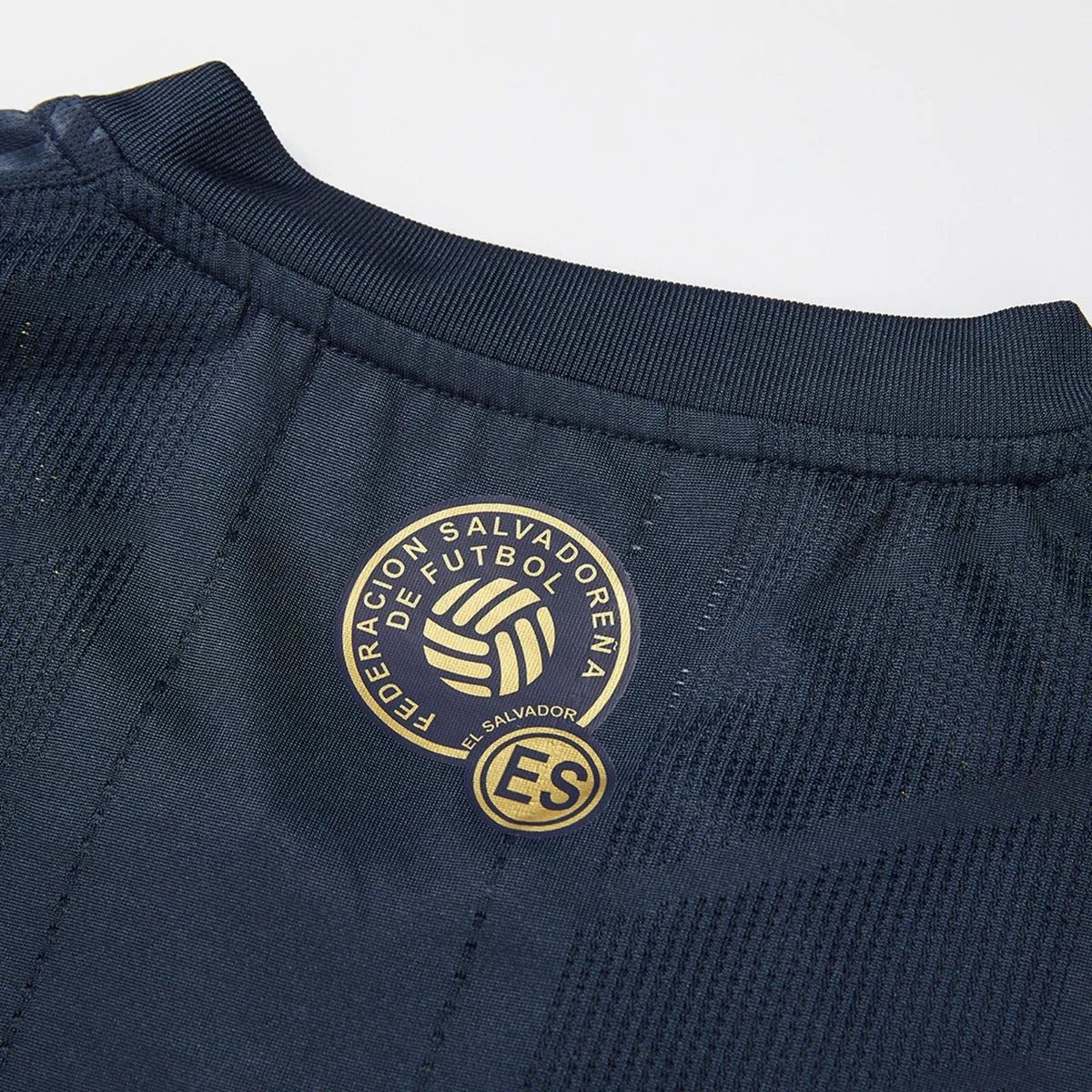 Umbro 2022 El Salvador Third Jersey - Navy-Gold - Image 4