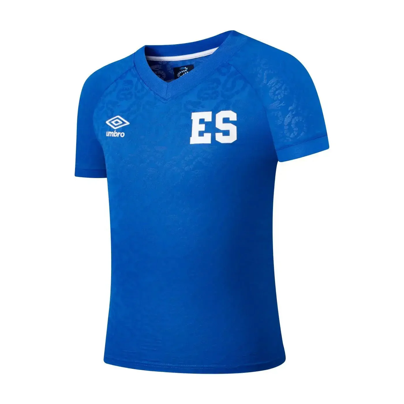 Umbro 2026 El Salvador Kids Home Soccer Jersey Set - Image 3
