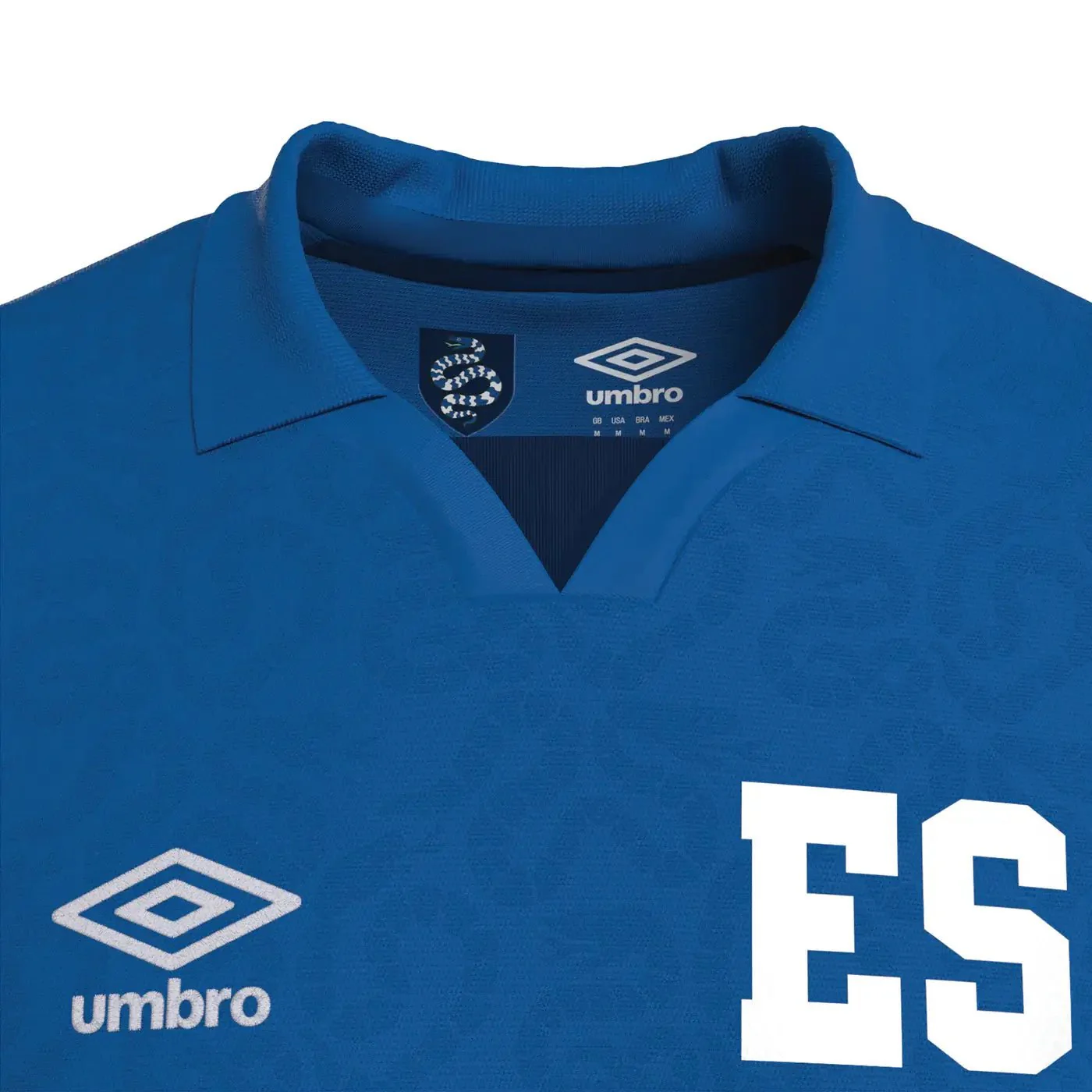 Umbro 2026 El Salvador Men's Authentic Home Soccer Jersey - Image 4