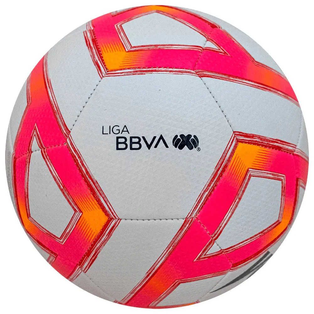 Voit Liga MX Apertura 2022 MS Training Ball - White-Tracer Red - Image 4